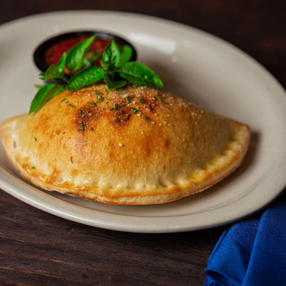 Spinach Calzone.