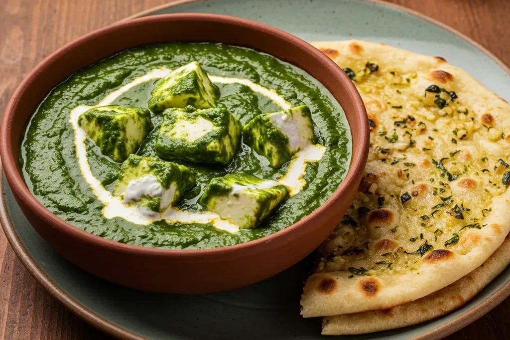 Palak Paneer COMBO with Naan