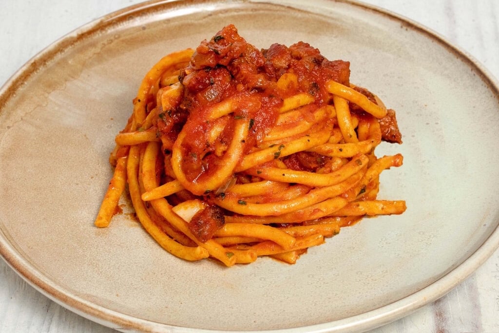 Spaghettone Amatriciana