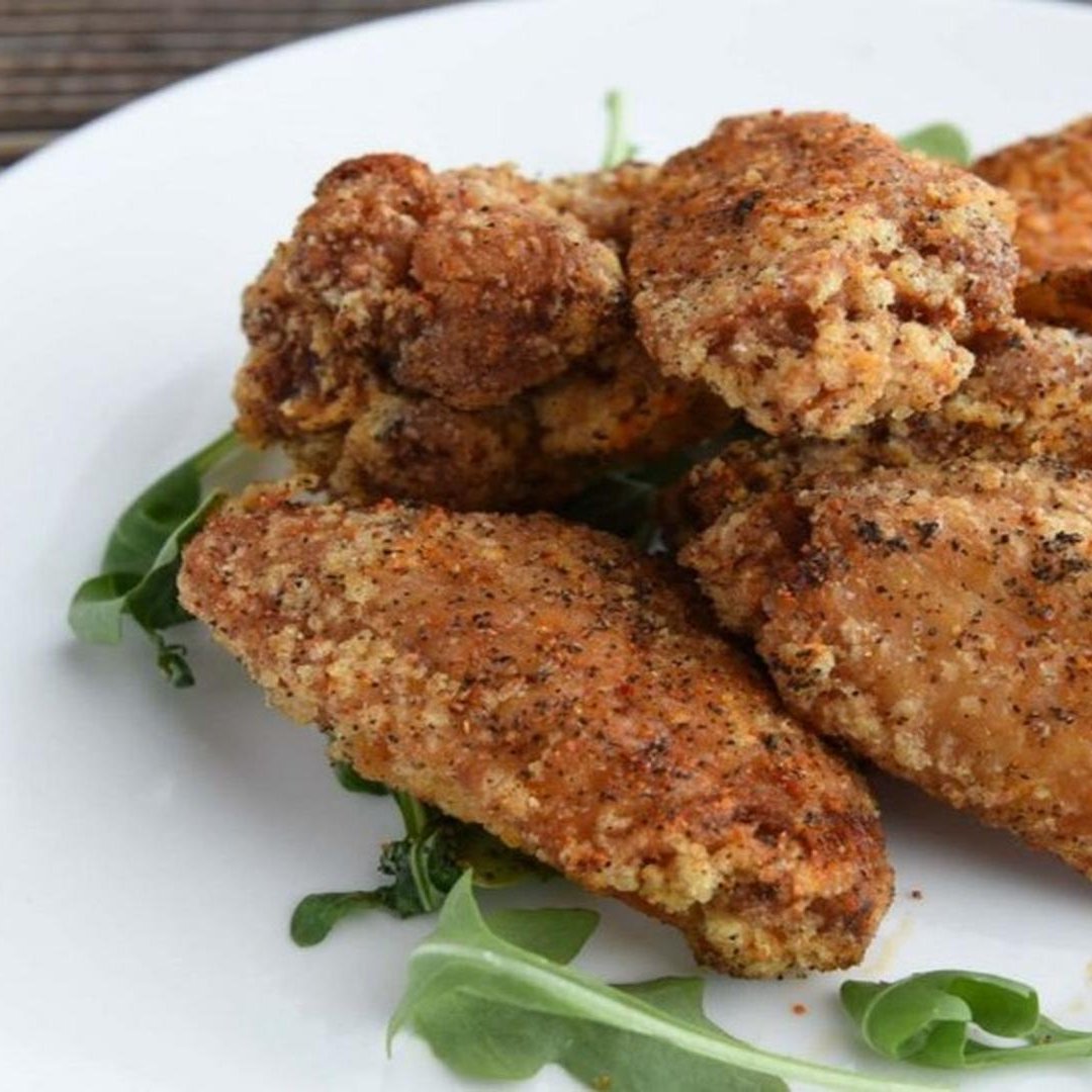 Fried Chicken Wings ( Jumbo 4).