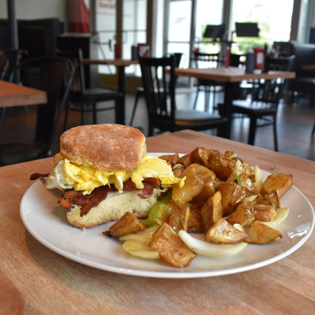 Bacon Biscuit Sandwich.