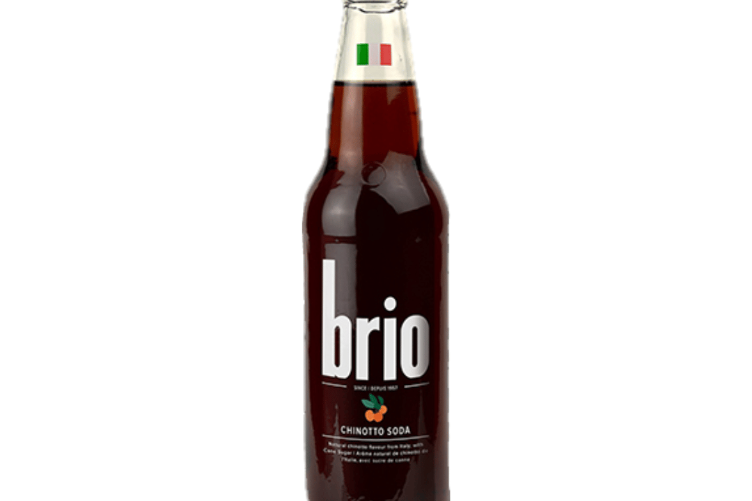 Brio Chinotto Soda 355ml Glass Bottle