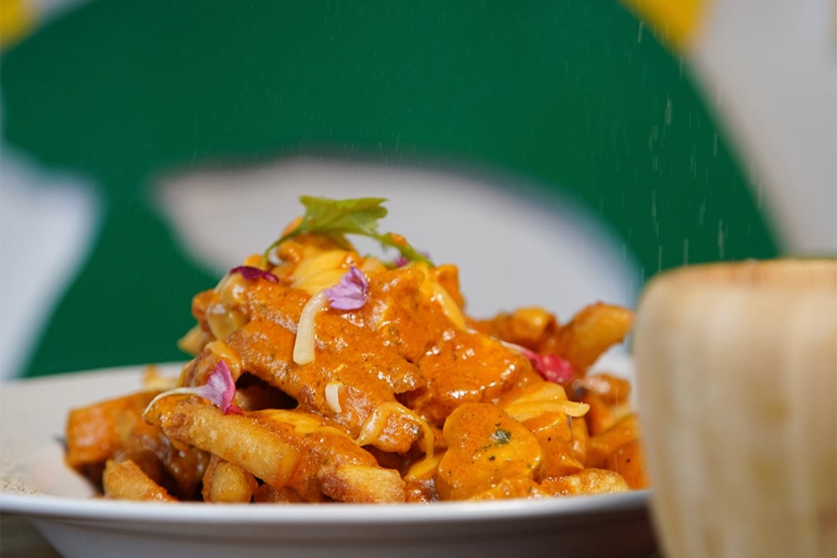 Butter Paneer Poutine