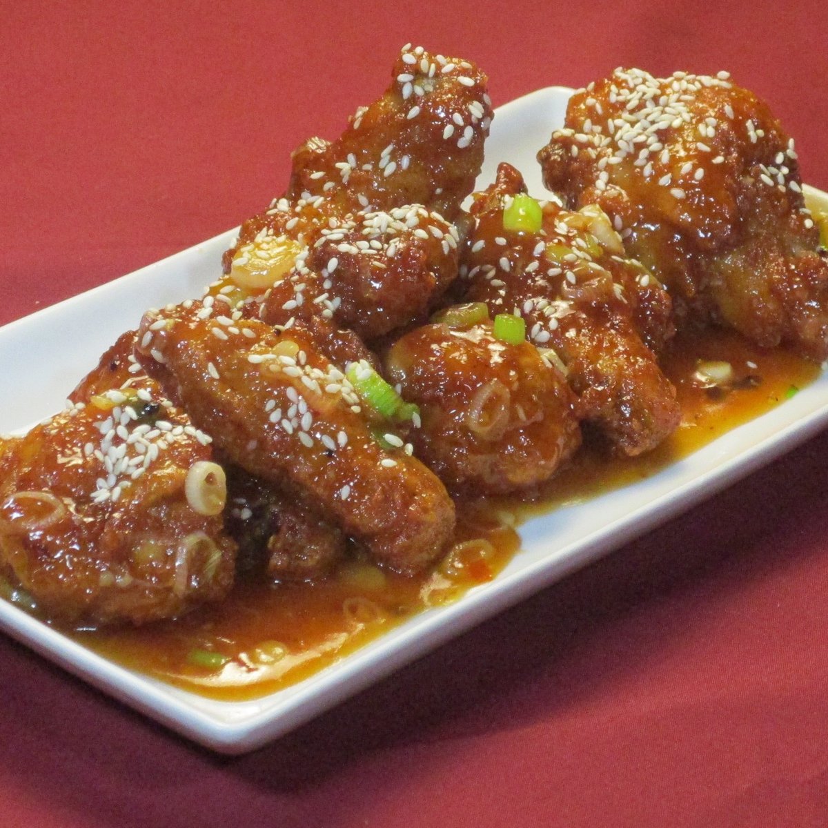 Sesame Chicken Wings.