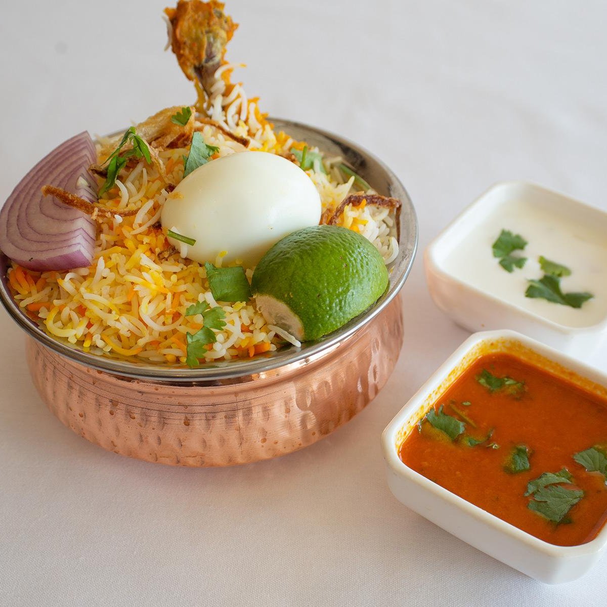 Hyderabadi Chicken Dum Biryani