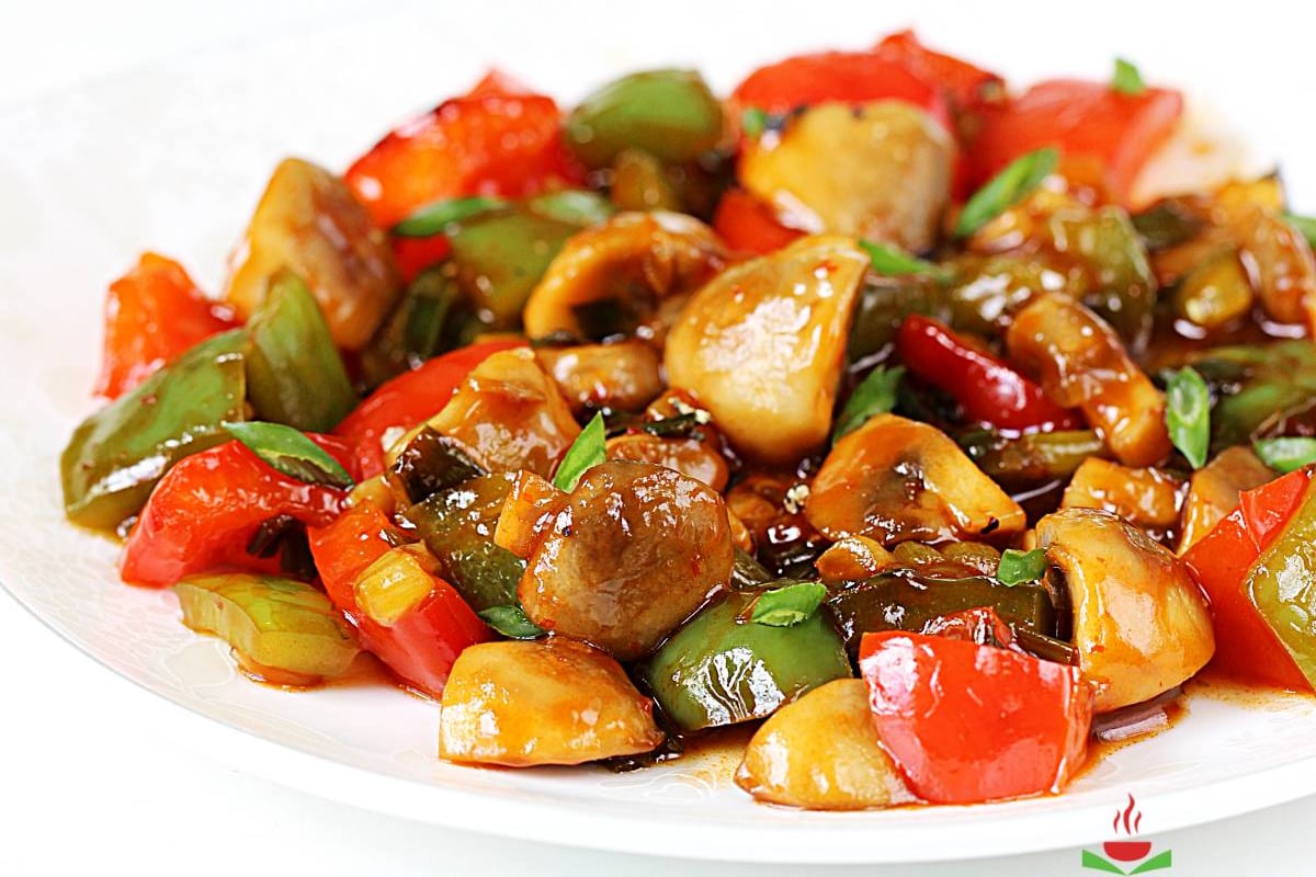 Chilli Mushroom Dry