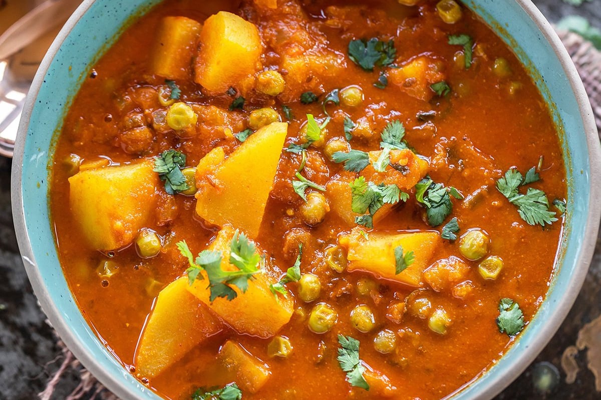 Amber Spice Aloo Mutter