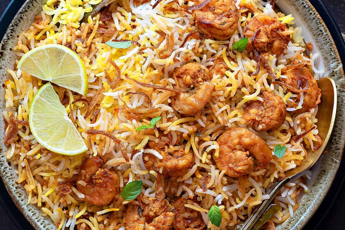 Shrimp Biryani