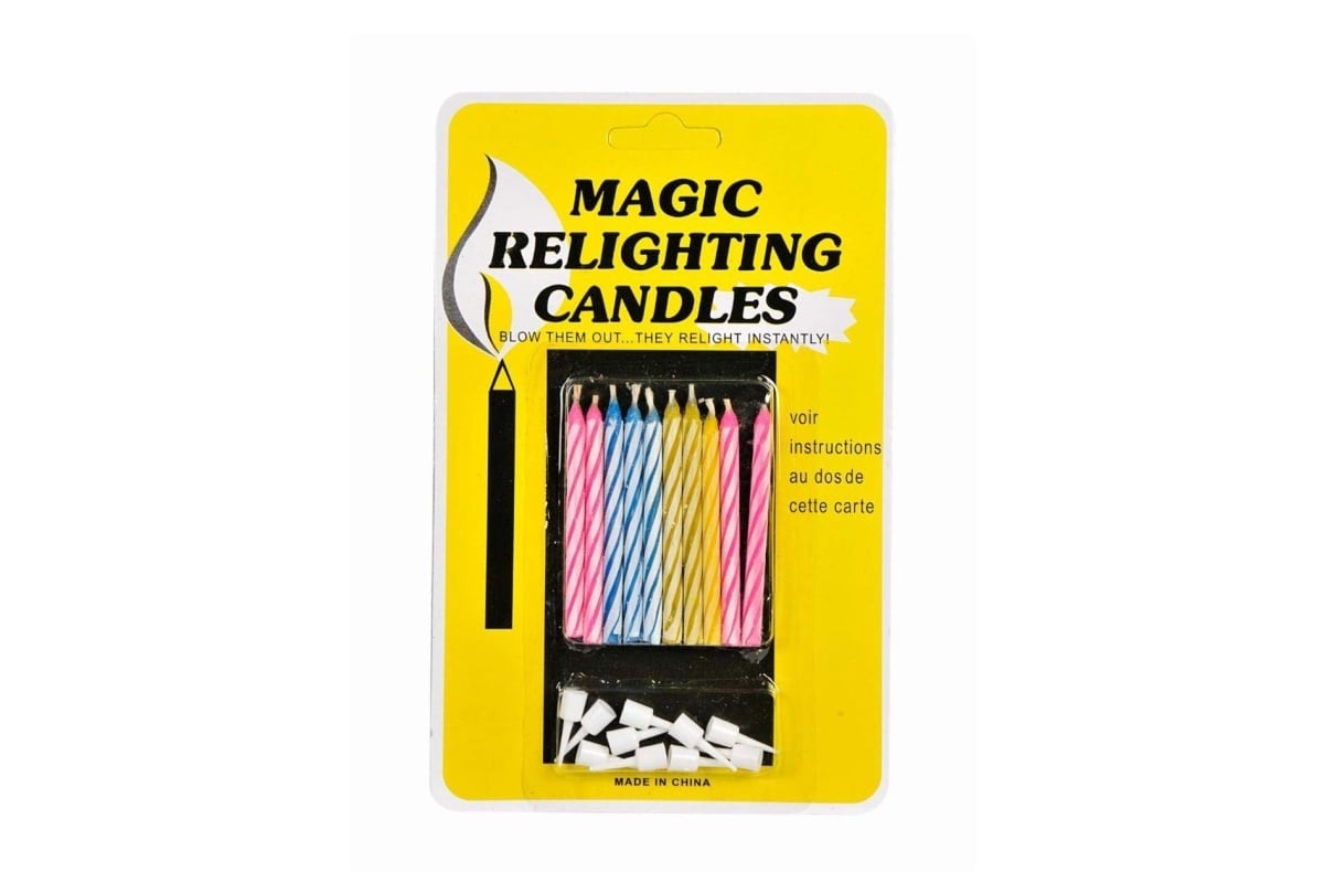 Magic Relighting Candles