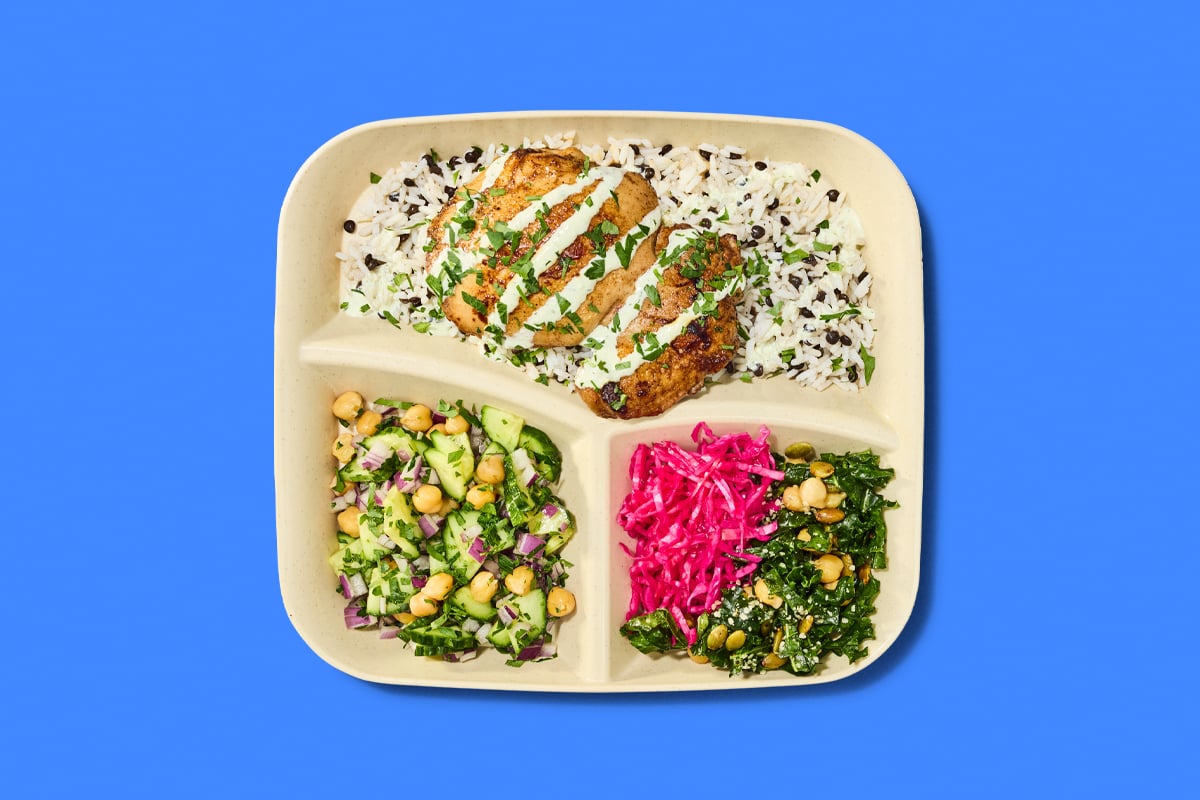 Chicken + Tzatziki Harvest Market Plate
