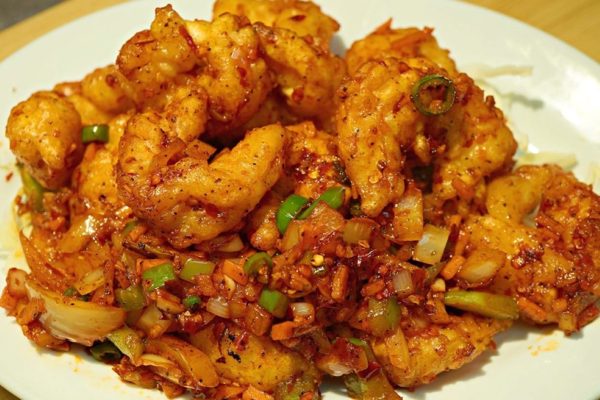 56. Spices & Pepper Shrimp