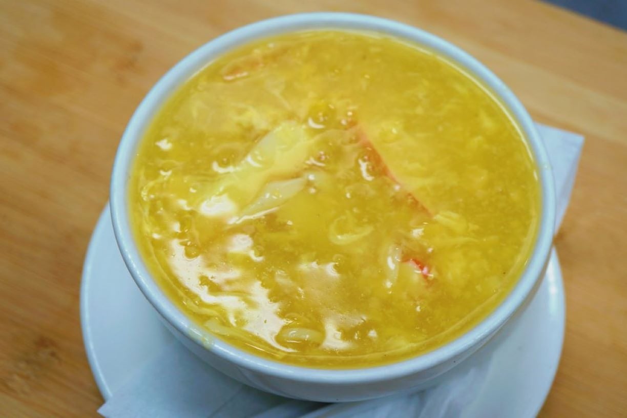 12. Crab Sweet Corn Soup