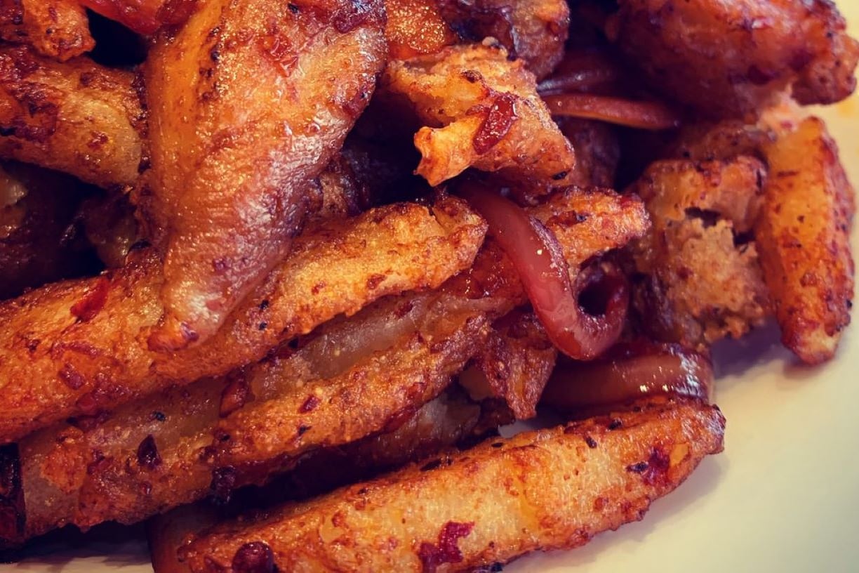 93. Chilli Fries