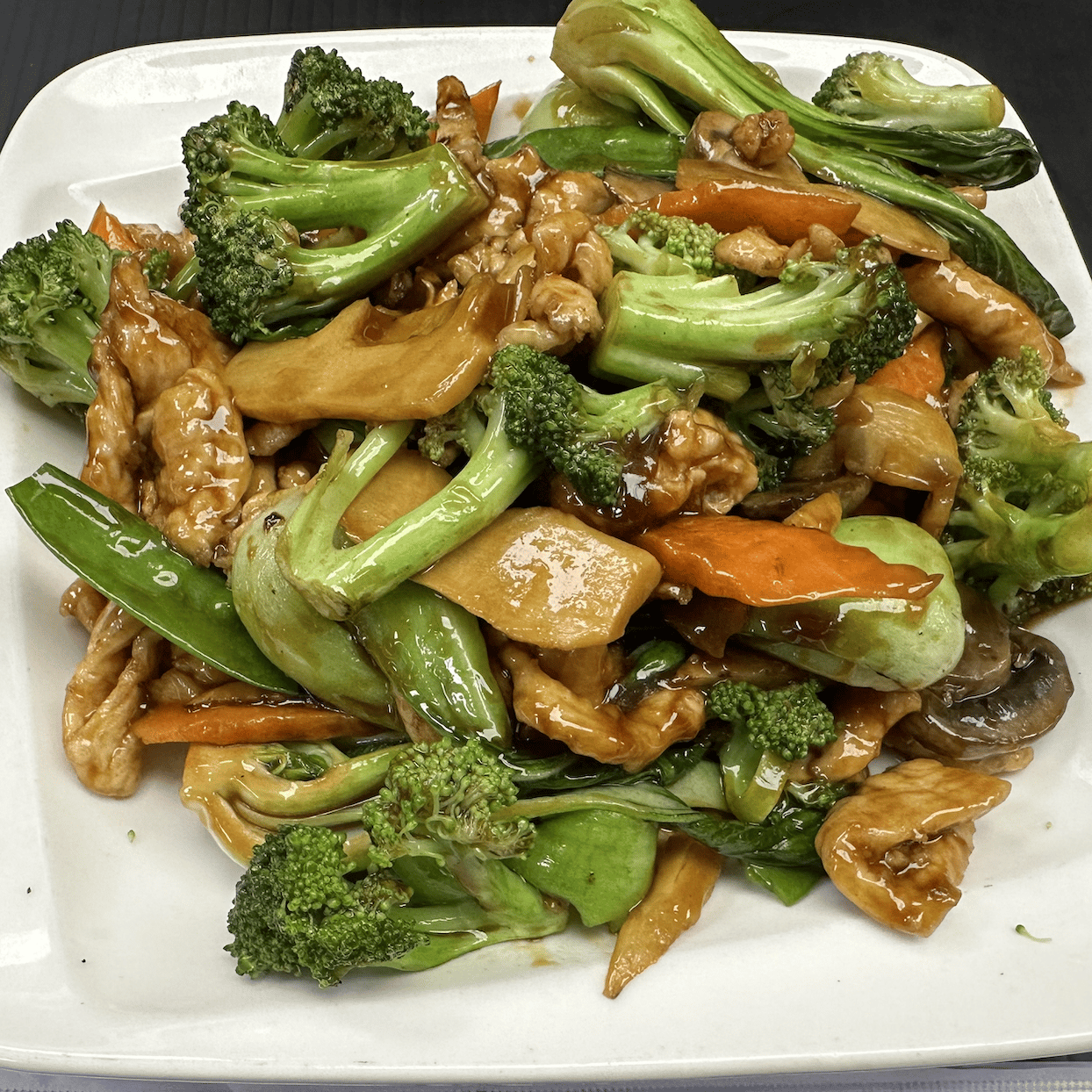 Mix Veg in Brown Sauce
