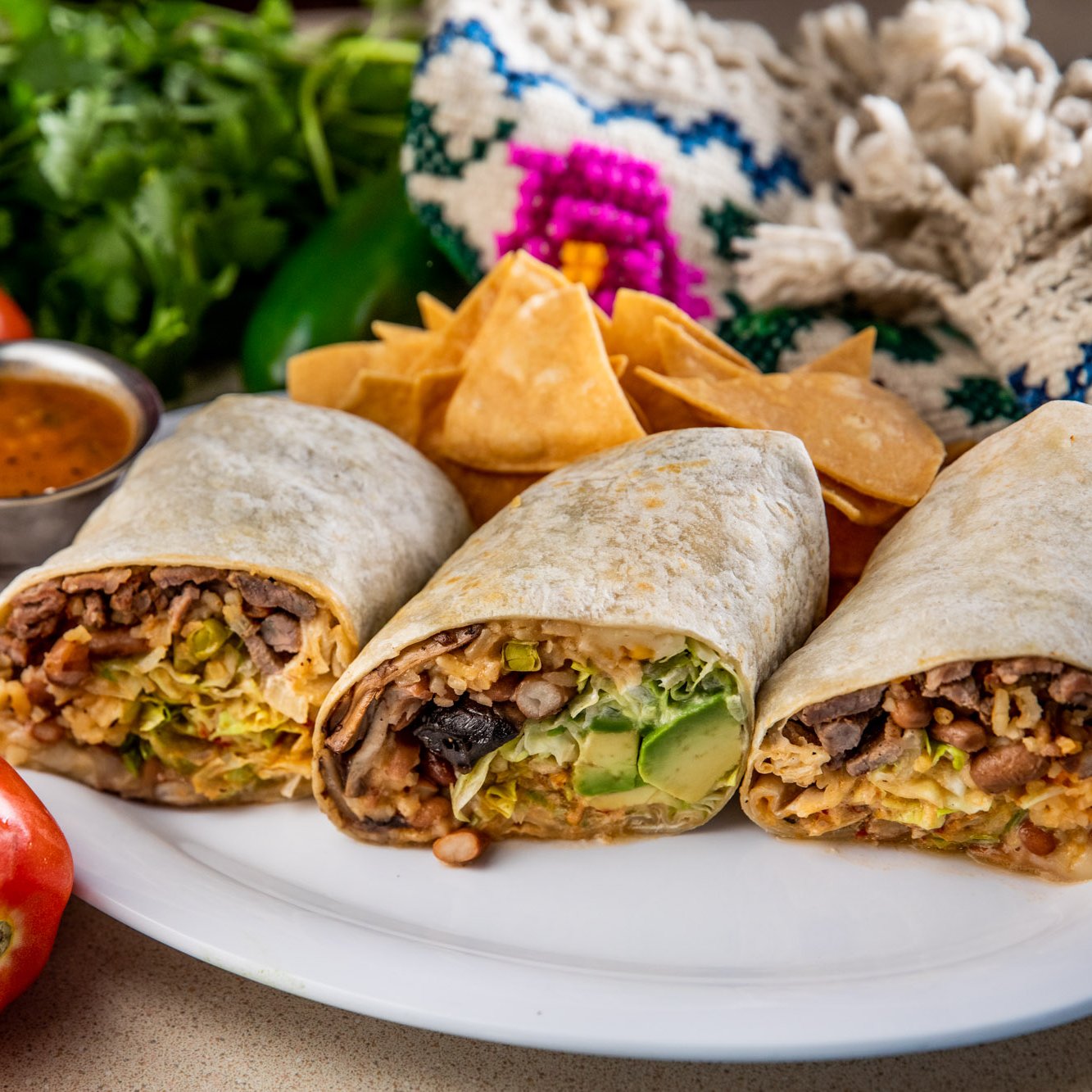 Steak Burrito.