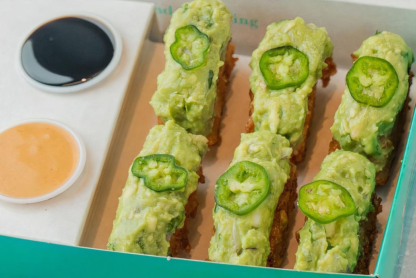 6 Piece Guacamole Crack Rice