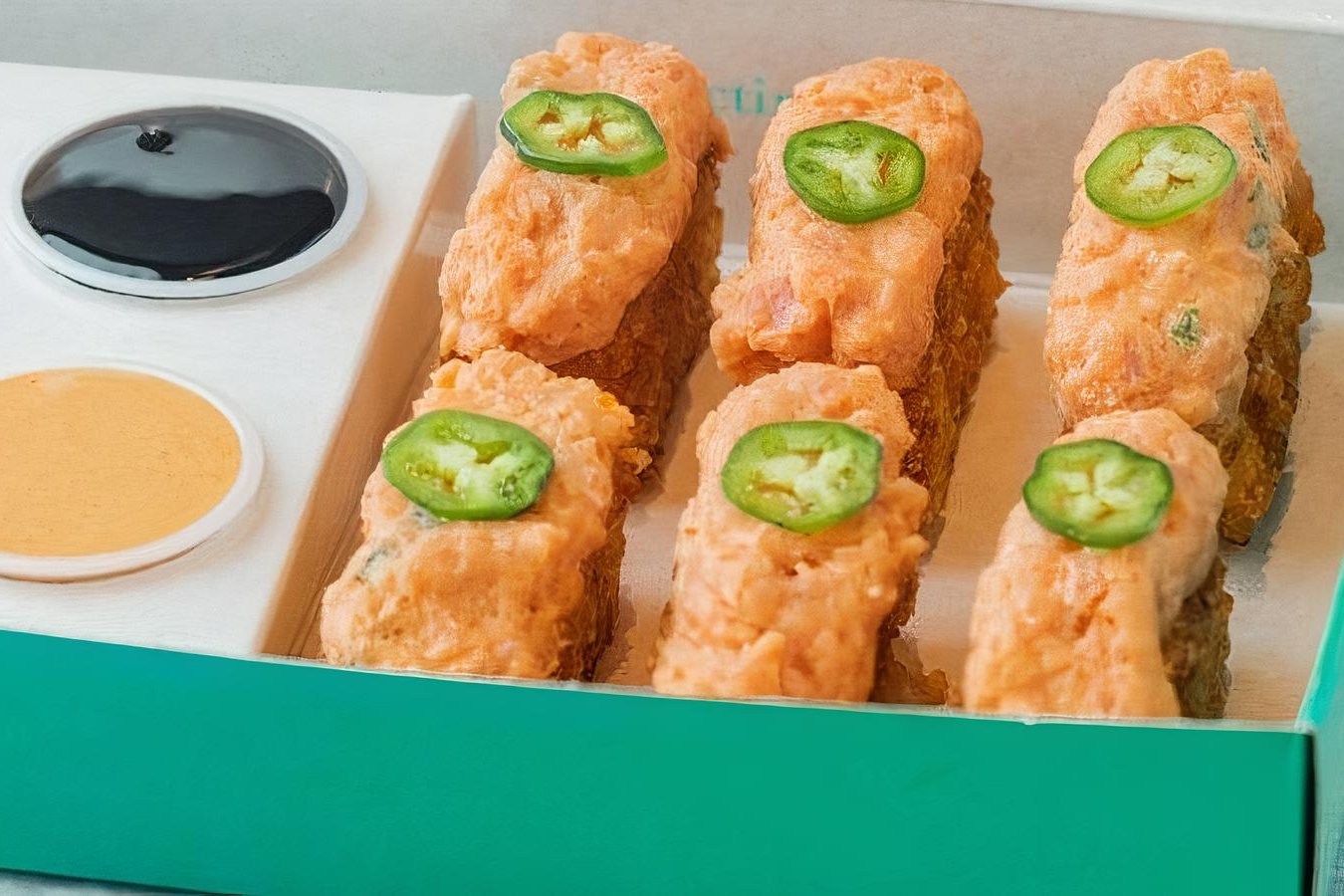 6 Piece Spicy Tuna Crack Rice