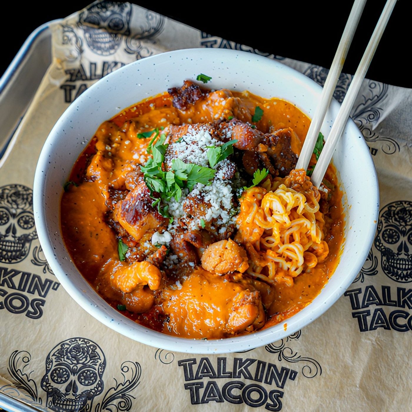 Tomato Basil Ramen.