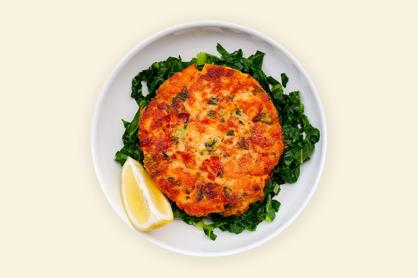 Wild Salmon Patty Side