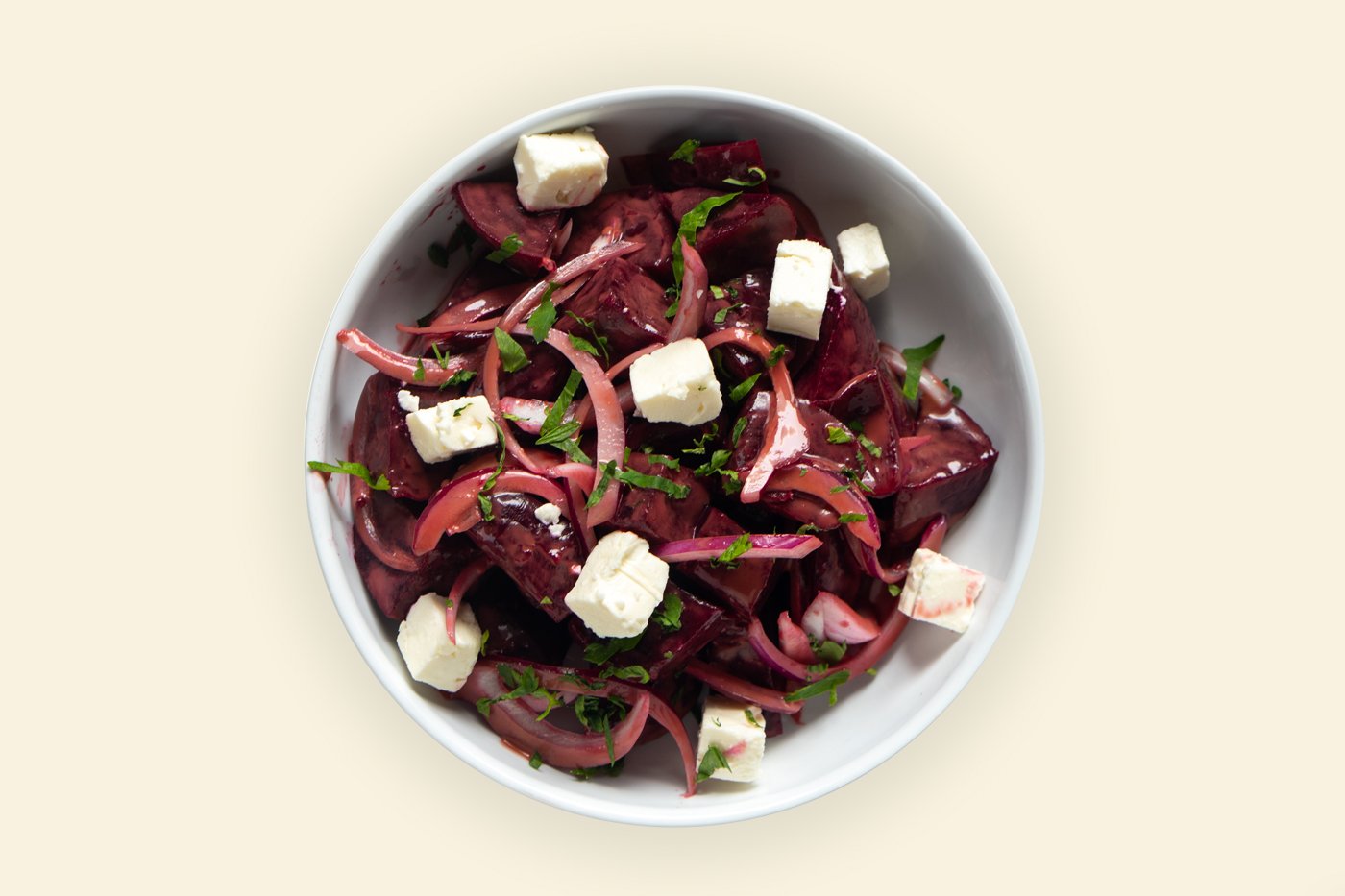 NEW Roasted Beet & Feta Salad