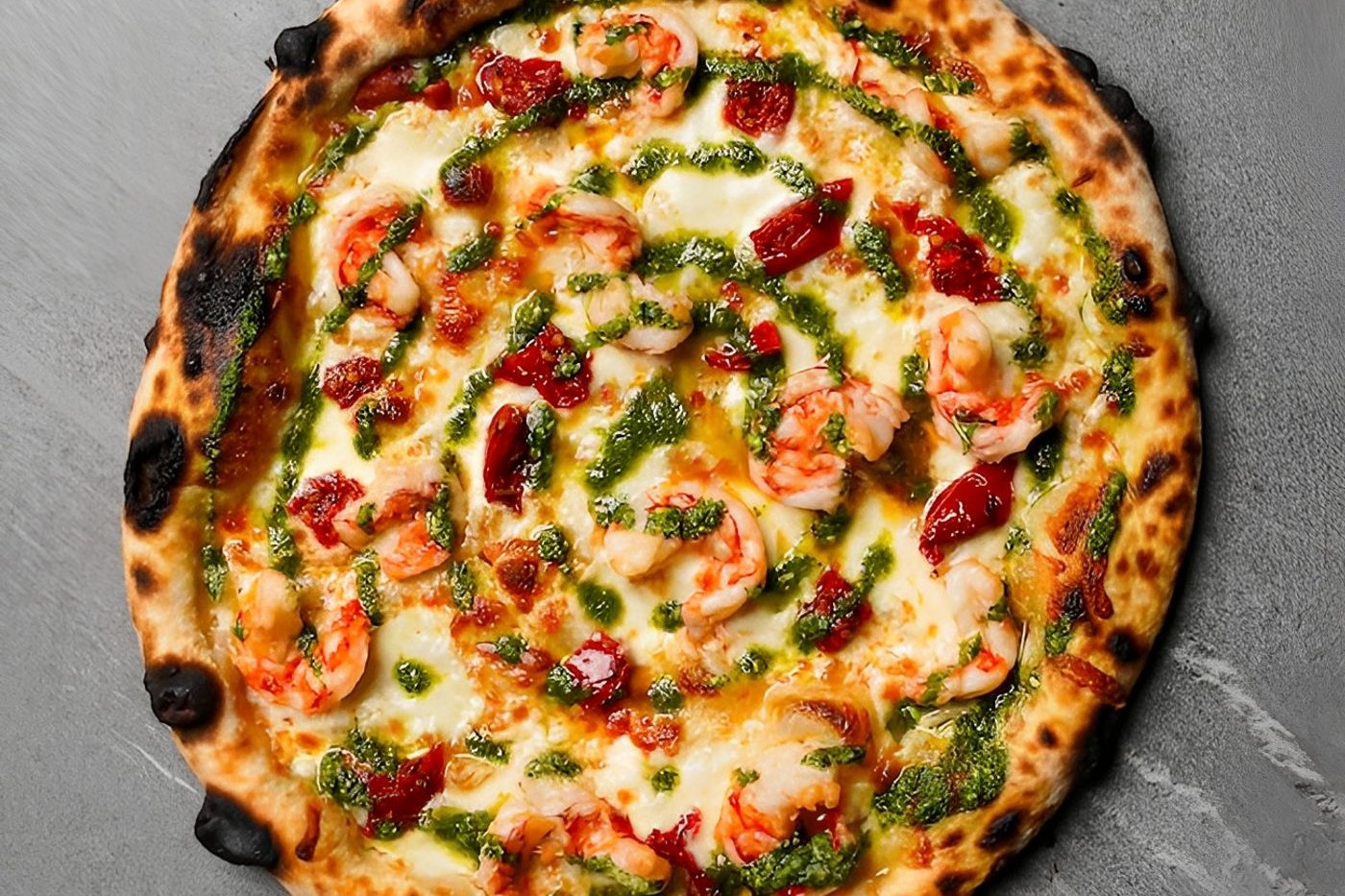 Mediterranean Prawn Pesto