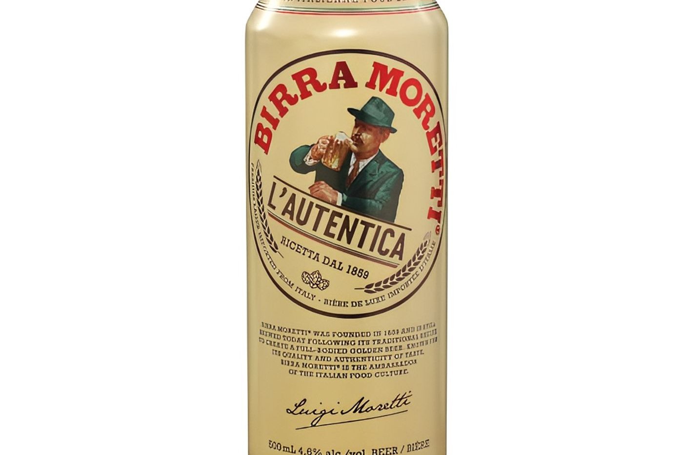 Moretti, 473mL beer (5% ABV)