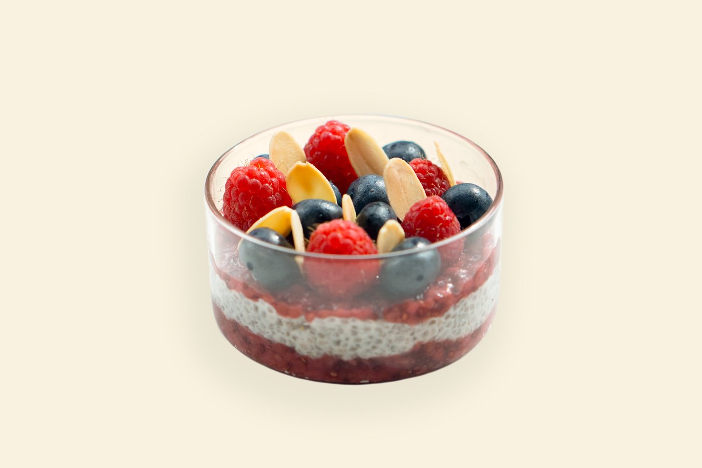 Chia Seed Berry Pudding
