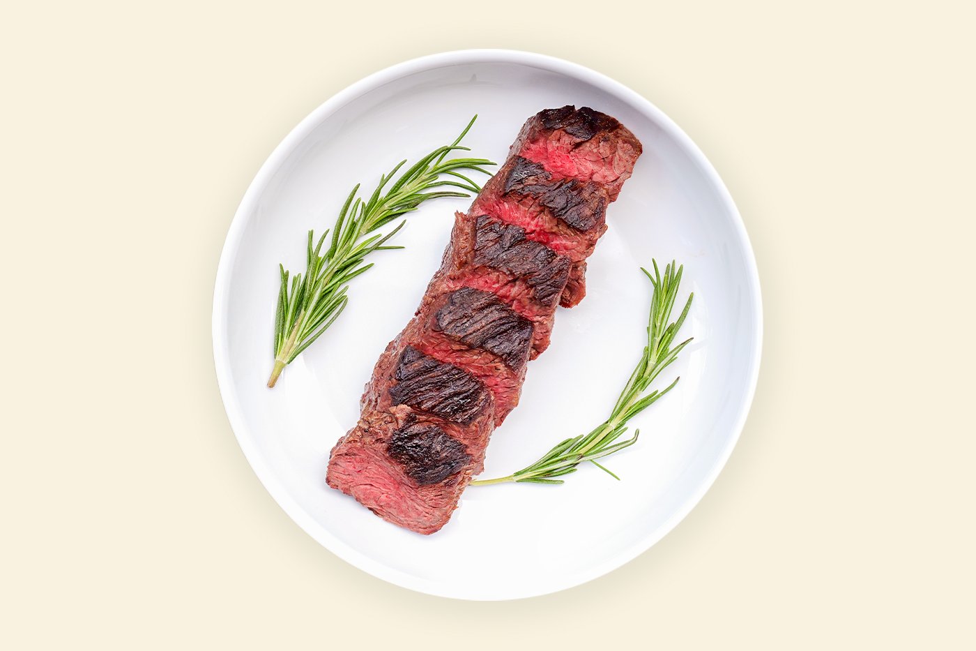 Grass-fed Hanger Steak Side