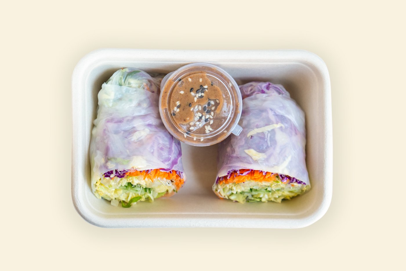 NEW Rainbow Summer Roll (Grab & Go)