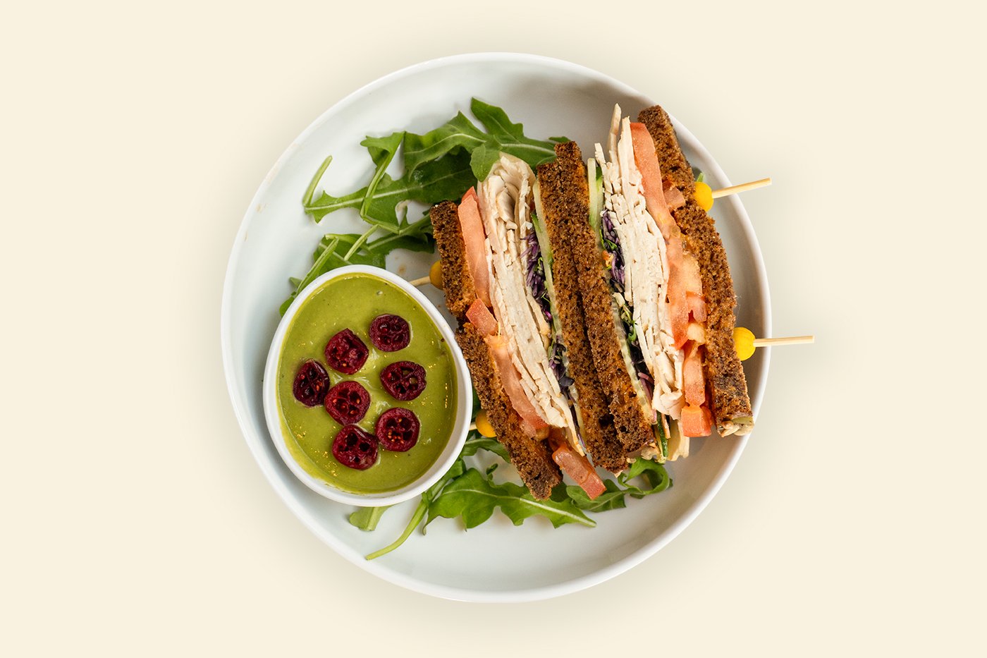 Turkey & Micro-Greens Sandwich