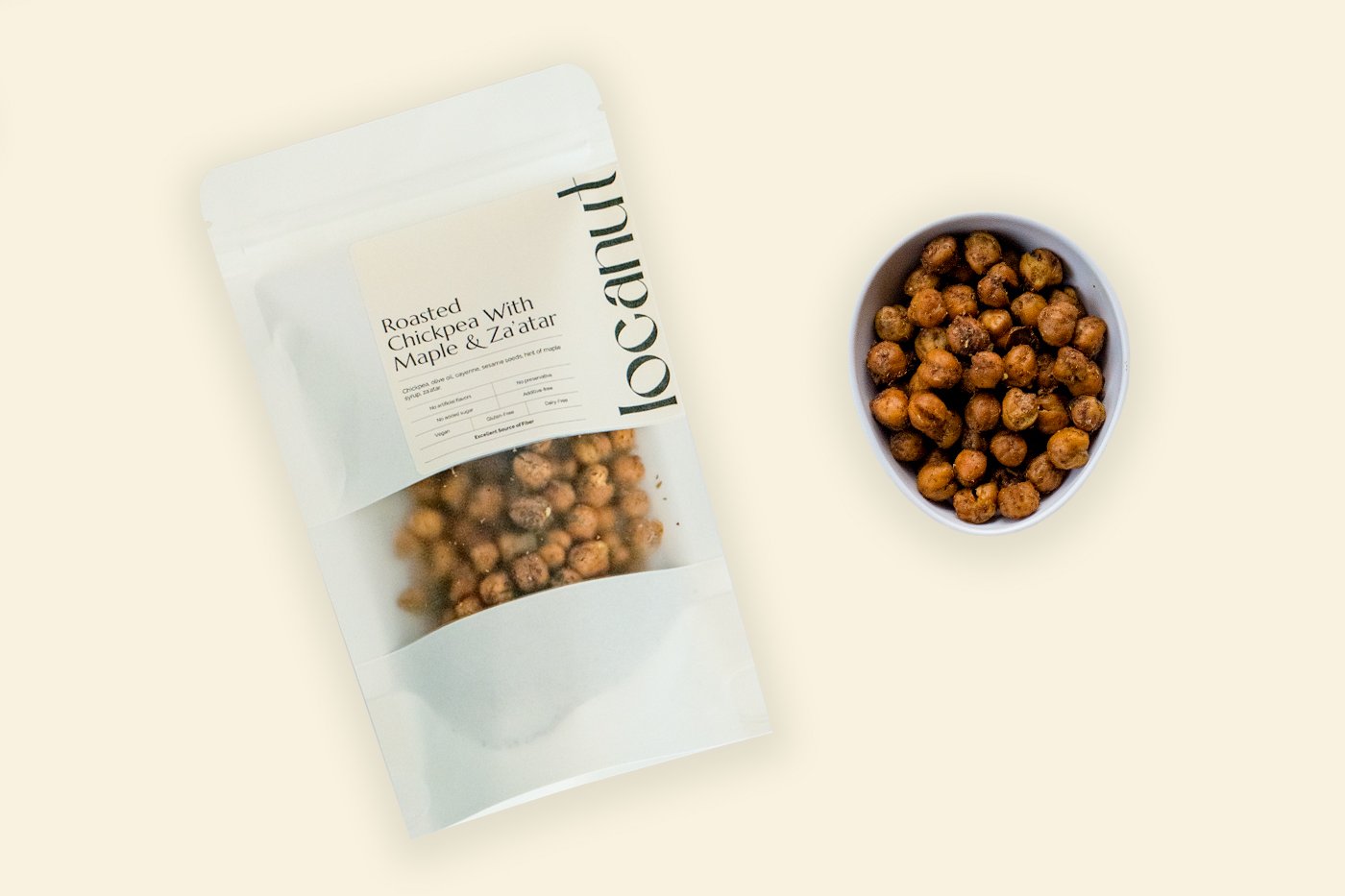 Roasted Chickpea with Maple & Za'atar | Locanut Made