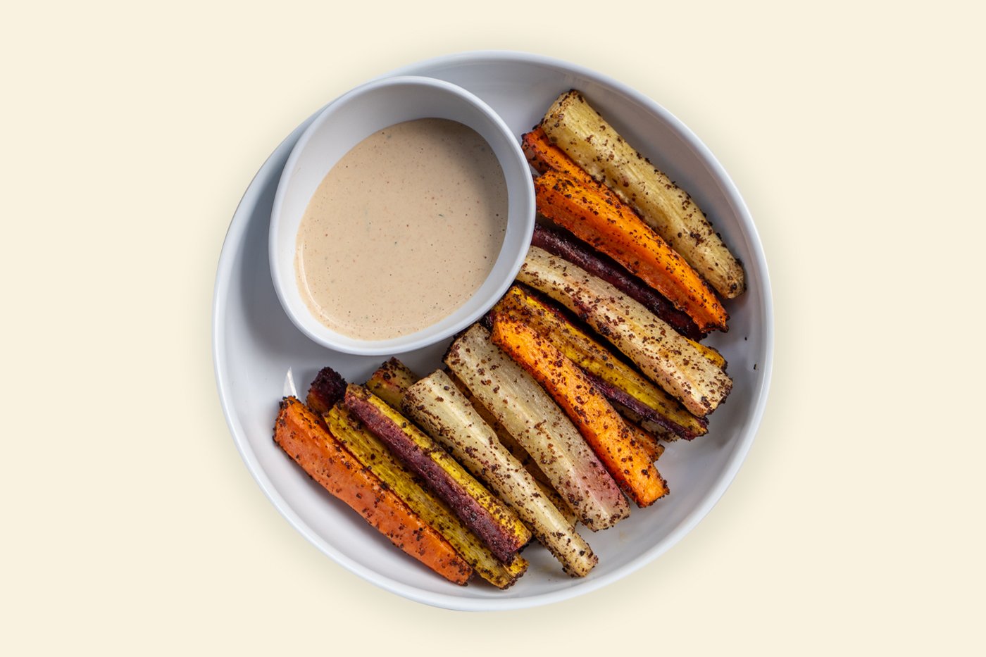 Roasted Rainbow Carrots