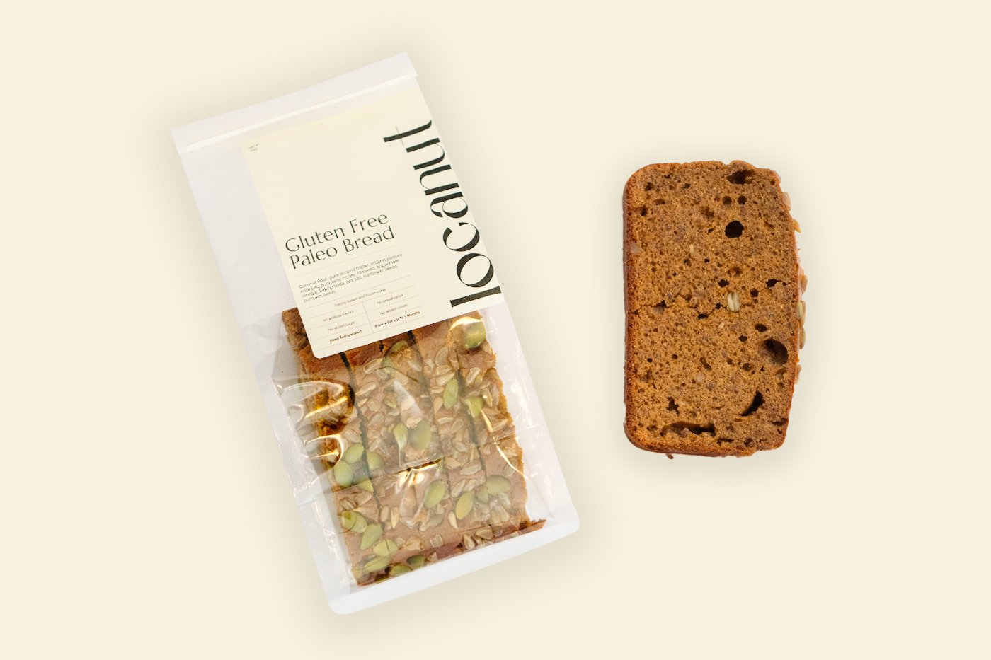 GF Paleo Bread | Locanut Made