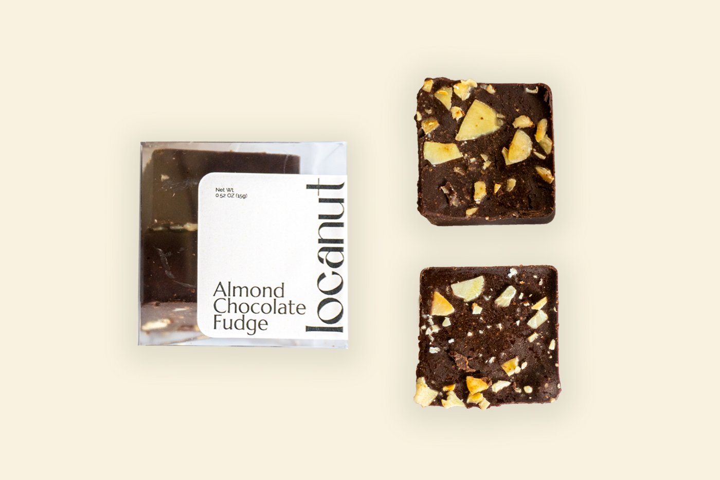 KETO Almond Chocolate Fudge Bites