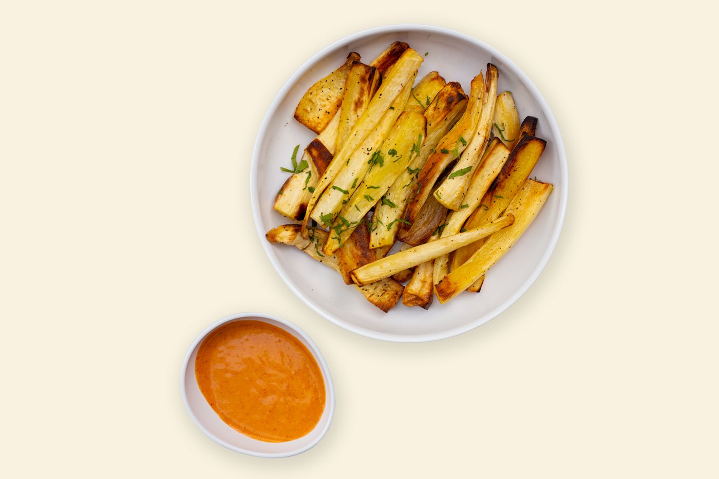 Baked Parsnip Fries