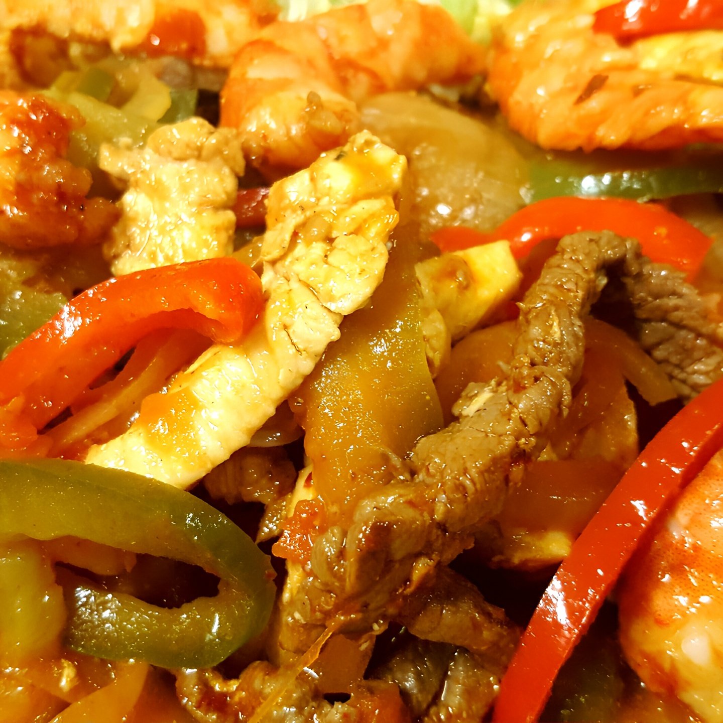 Fajitas mixtas.