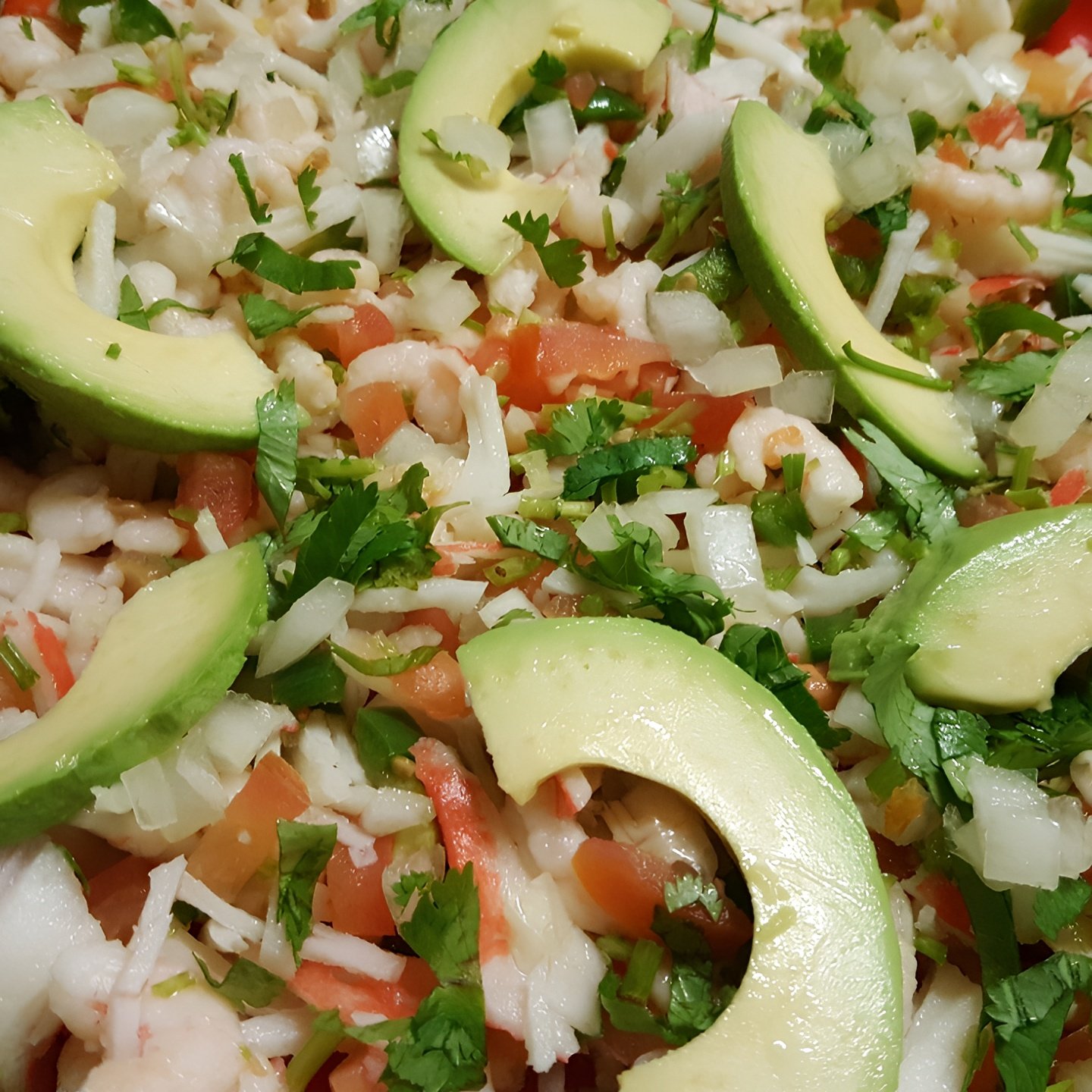 Ceviche botanero.