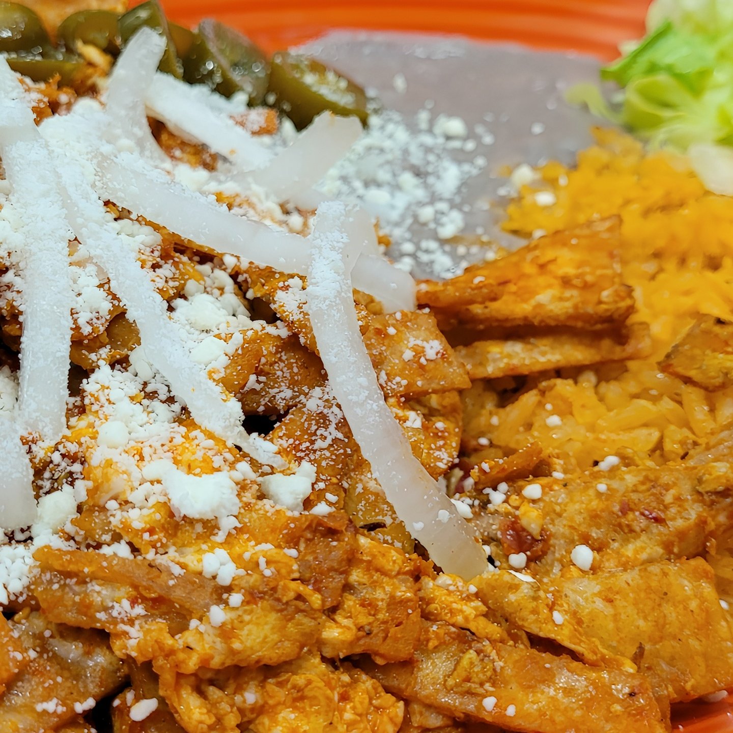 Chilaquiles.