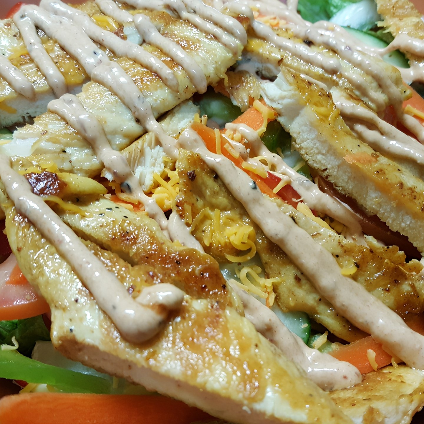 Grilled Chipotle Salad.