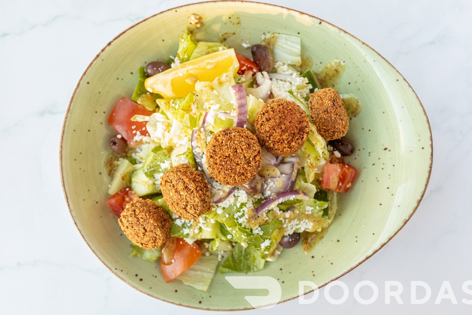 Falafel dinner