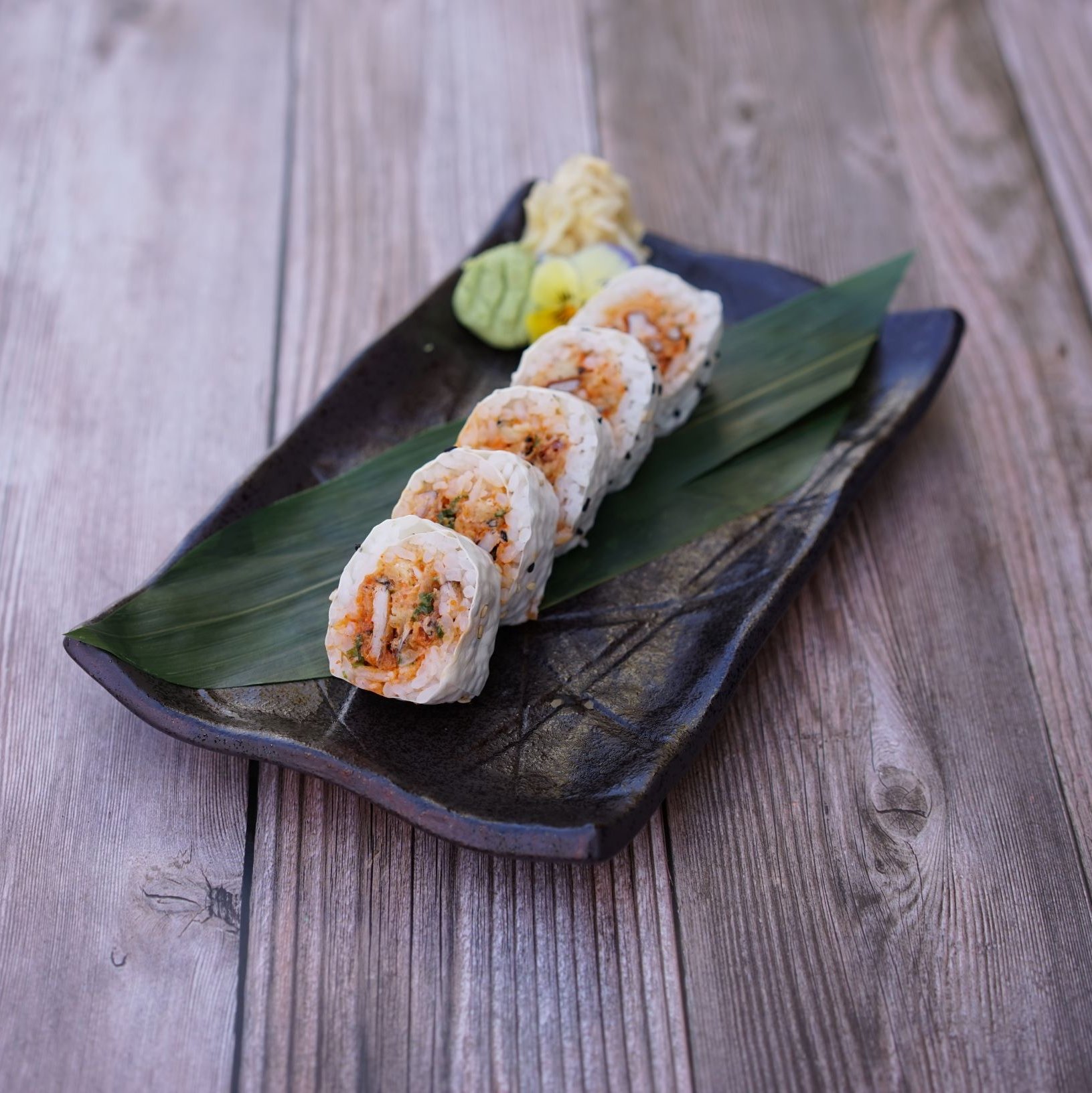Spicy Soft Shell Crab Roll.