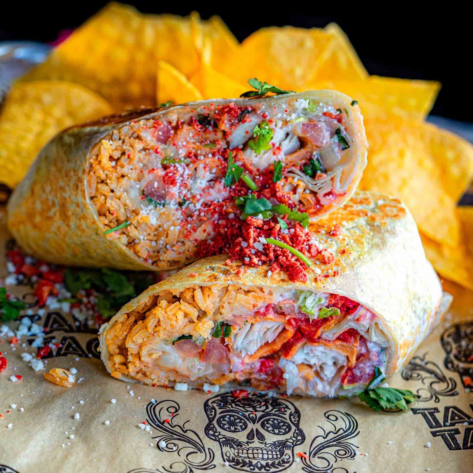 Mahi Mahi Burrito.