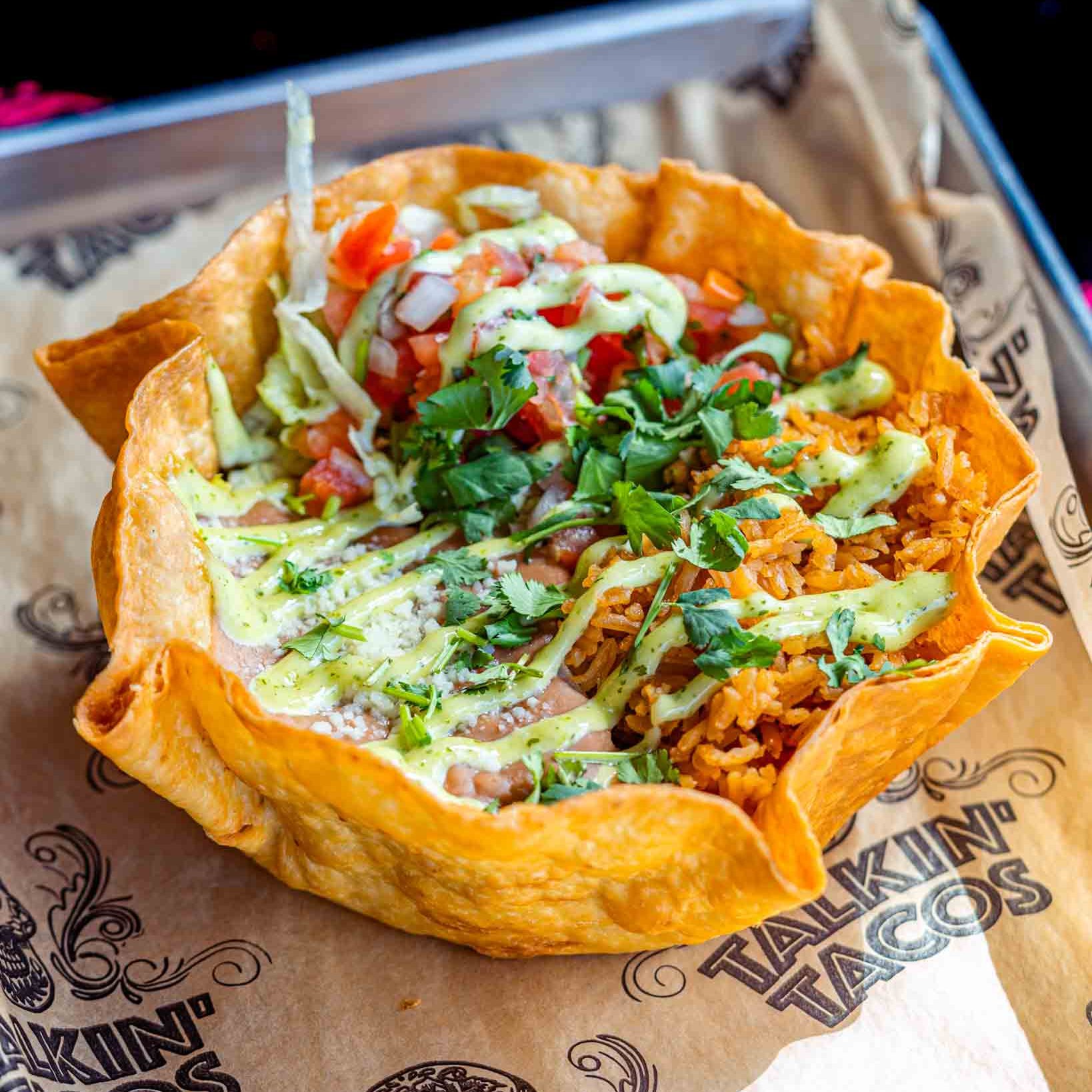 Bean Rice Bowl.