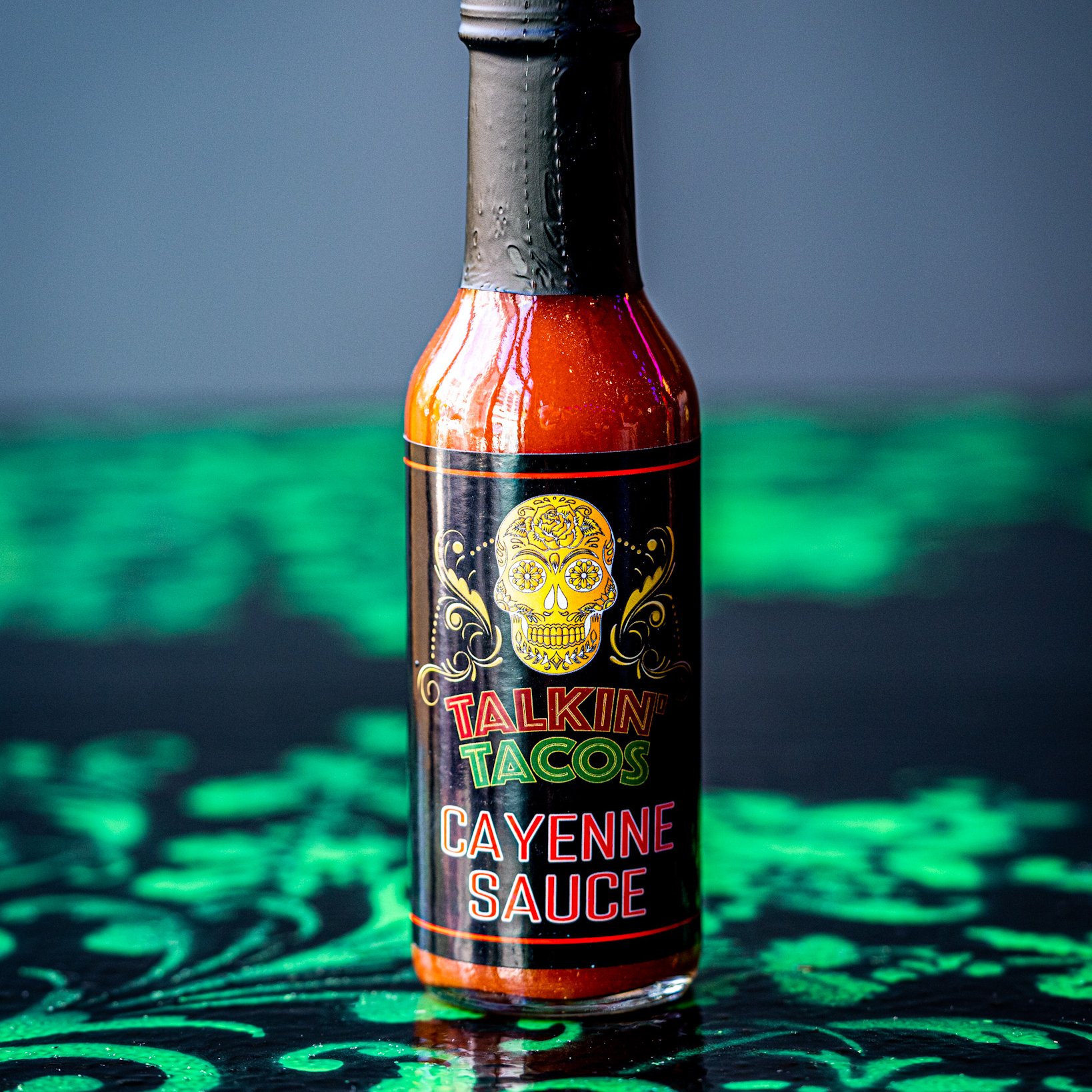 Talkin' Tacos Cayenne Hot Sauce.