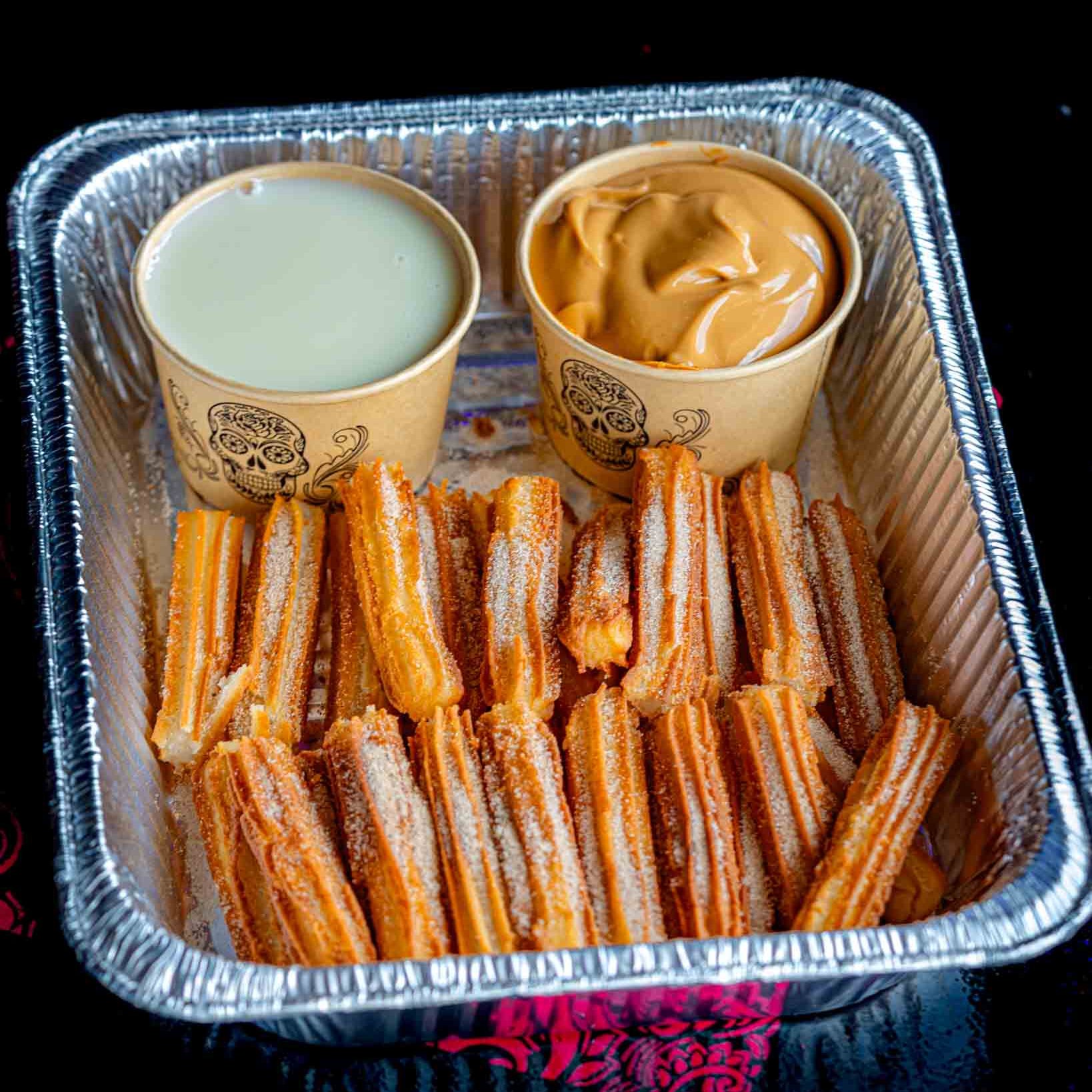 Churros Small Platter.