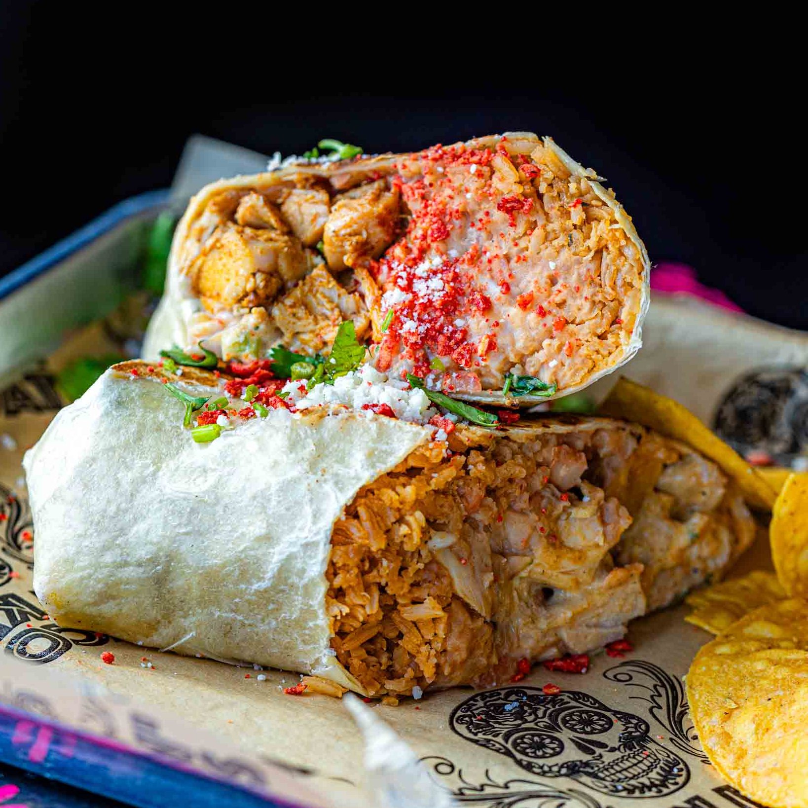 Chicken Burrito.