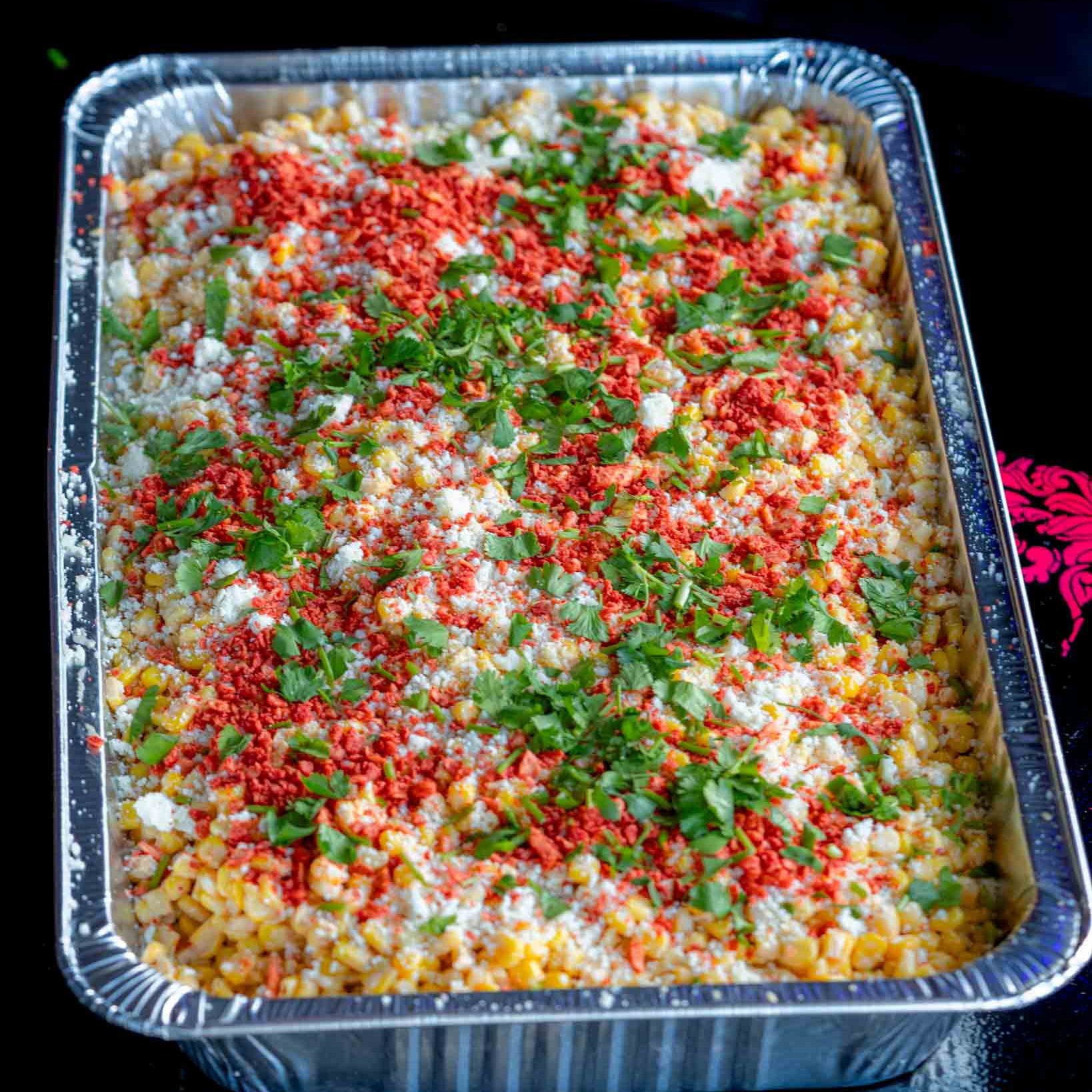 Street Corn Small Platter.