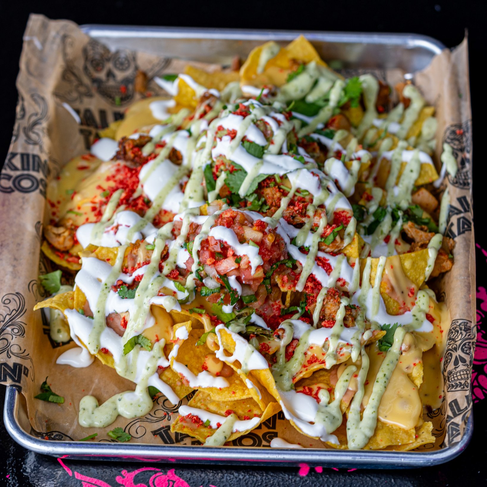 Loaded Nachos.