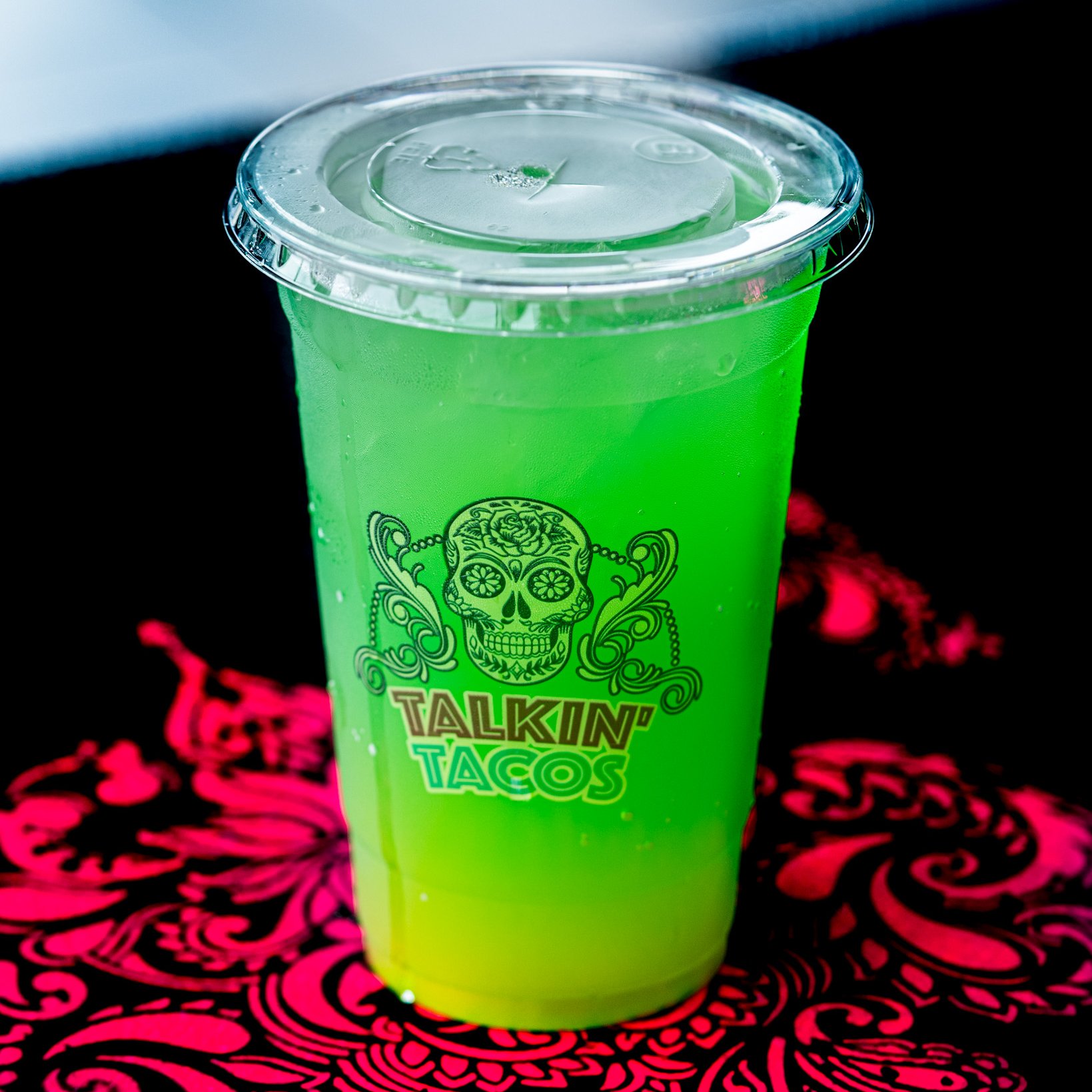 Blue-Mango Lemonade.