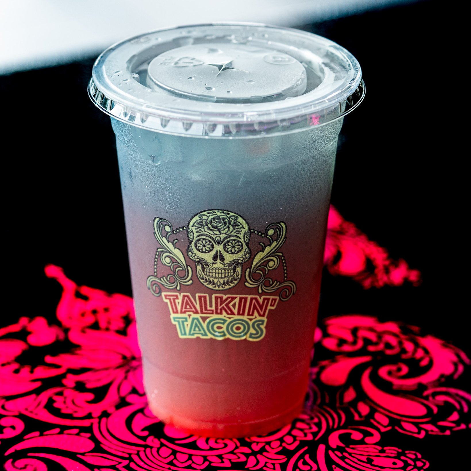 Blue-Strawberry Lemonade.
